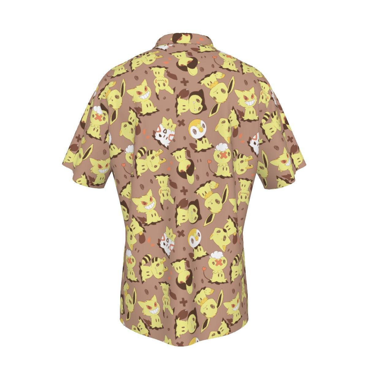 Mimikyu (Brown) Button Shirt