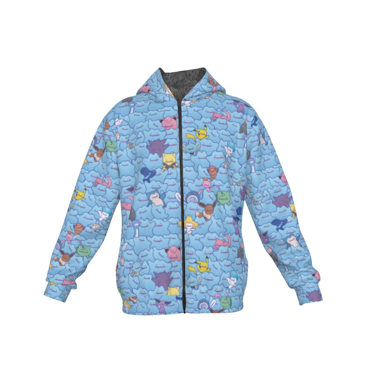 Ditto (Blue) Pattern Hoodie