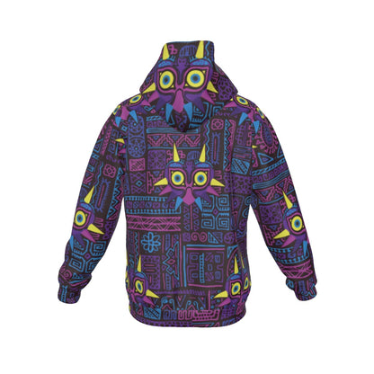 Zelda Majora’s Mask (Purple) Pattern Hoodie