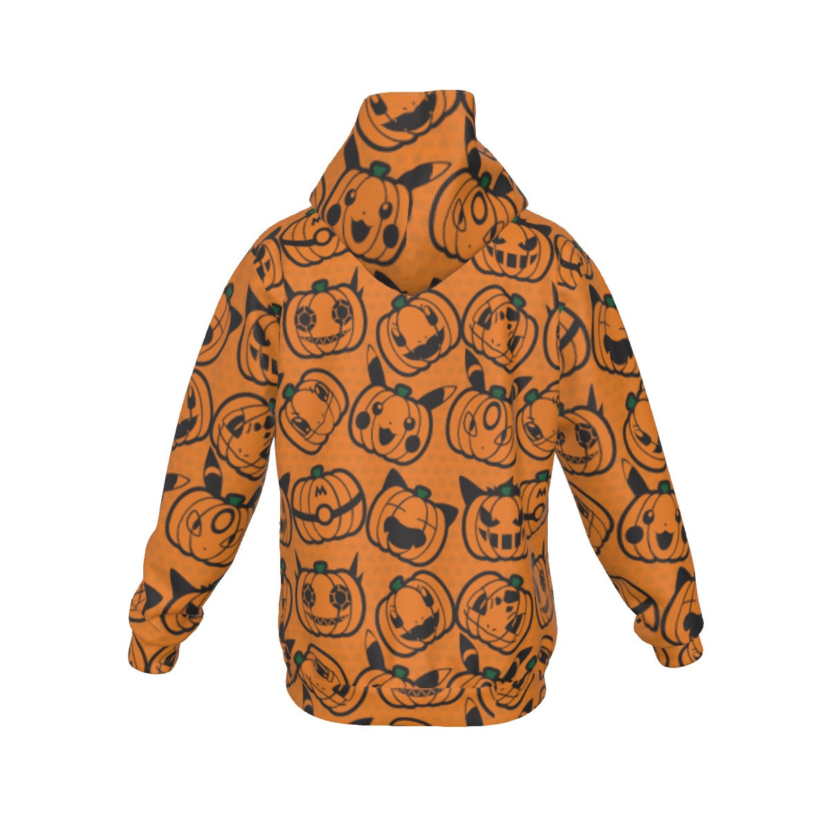 Halloween (Orange) Pattern Hoodie