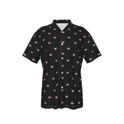 Espeon (Black) Button Shirt