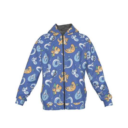 Dragonite Pattern Hoodie