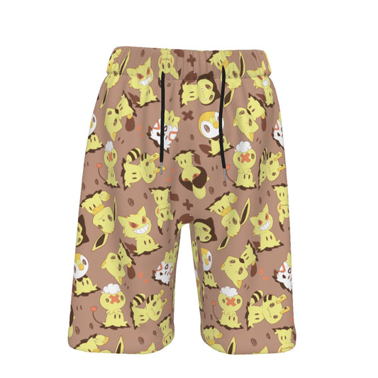 Mimikyu (Brown) Shorts