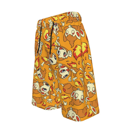 Chimchar (Brown) Shorts