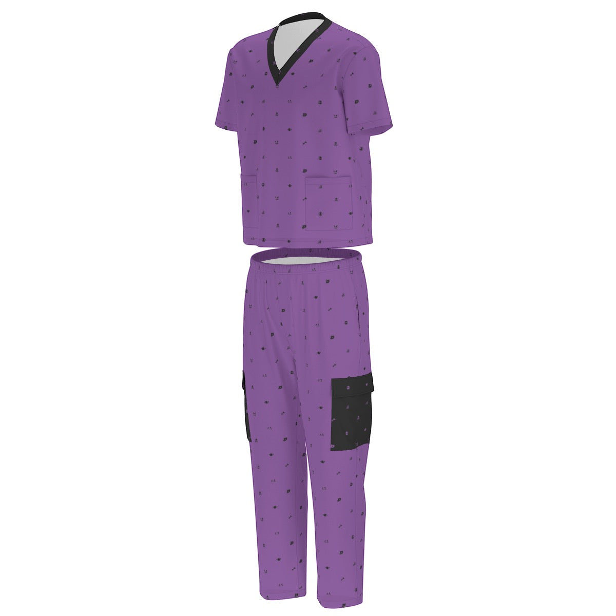 Ghost (Purple) Scrubs