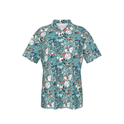 Winter (Light Blue) Button Shirt