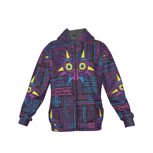 Zelda Majora’s Mask (Purple) Pattern Hoodie