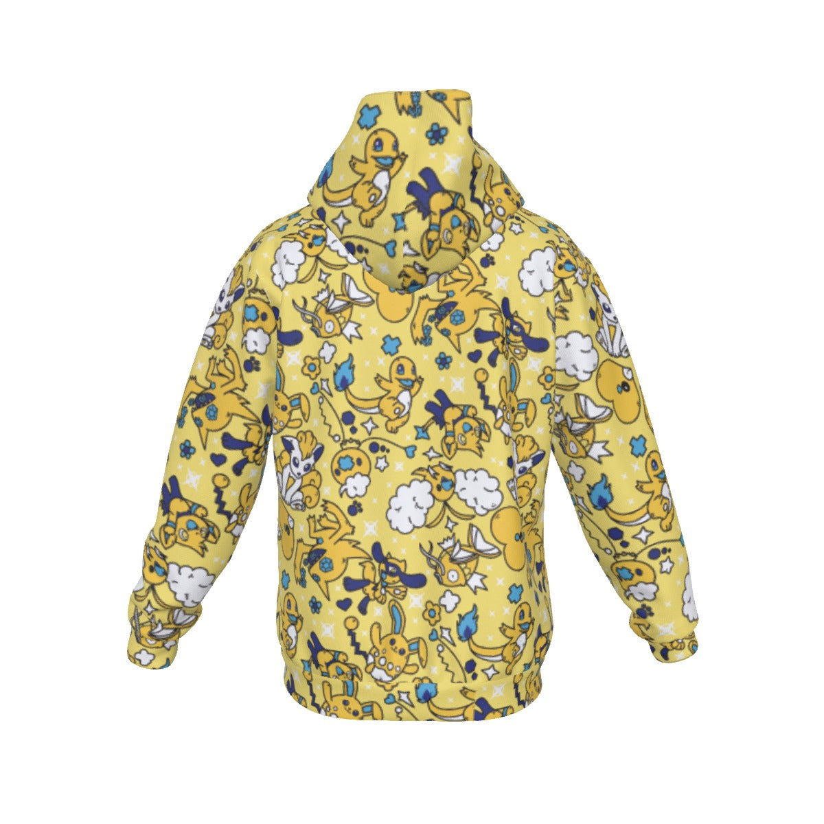 Shiny Gold Pattern Hoodie