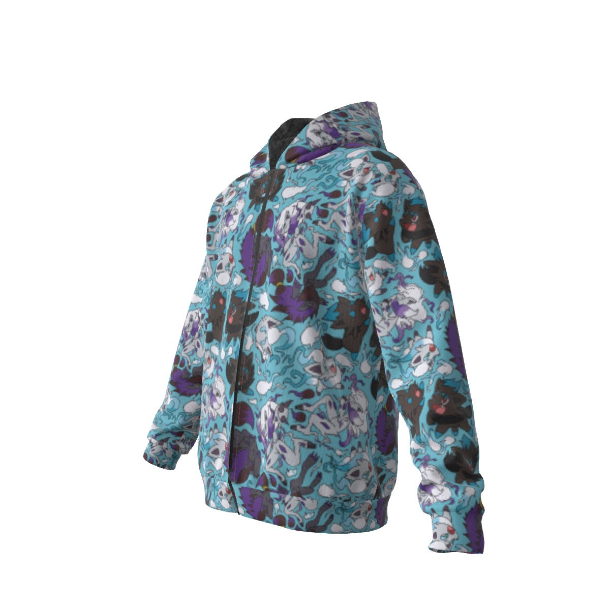 Zorua Pattern Hoodie – QualityPatch