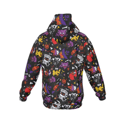 Halloween (Black) Pattern Hoodie