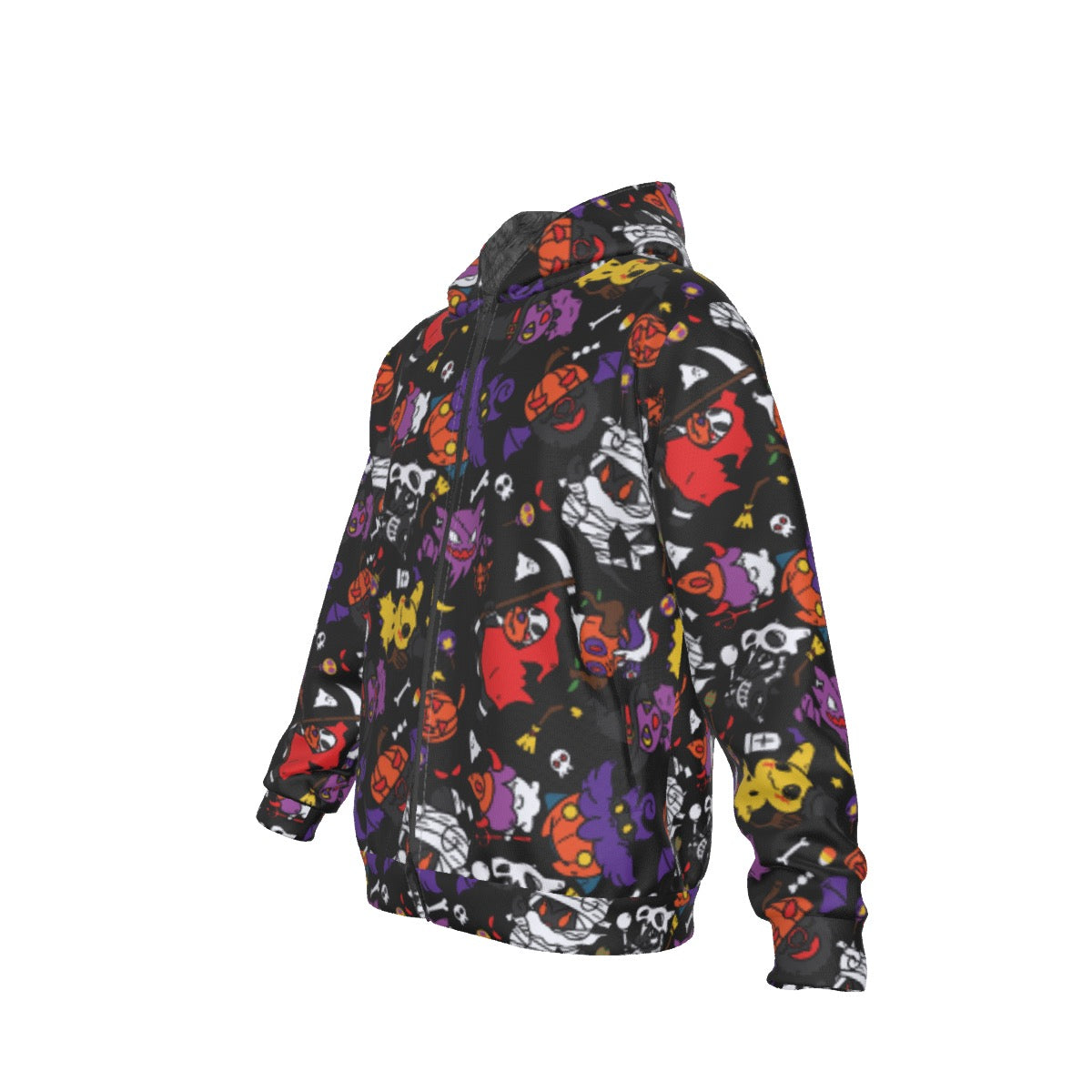 Halloween (Black) Pattern Hoodie