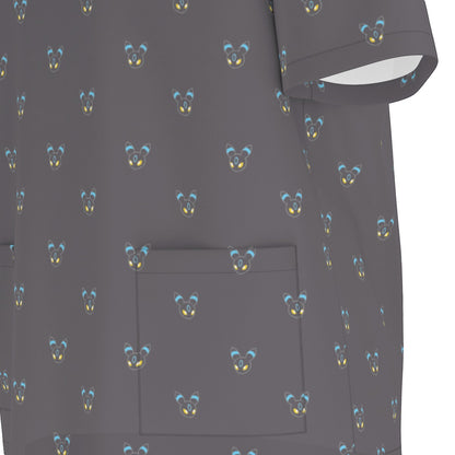 Umbreon (Blue) Scrubs