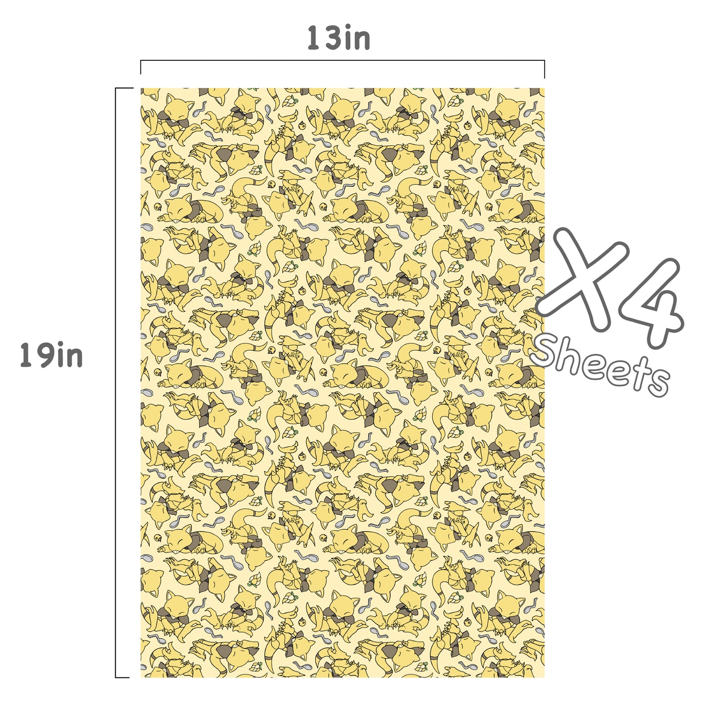 Abra Wrapping Paper Sheets