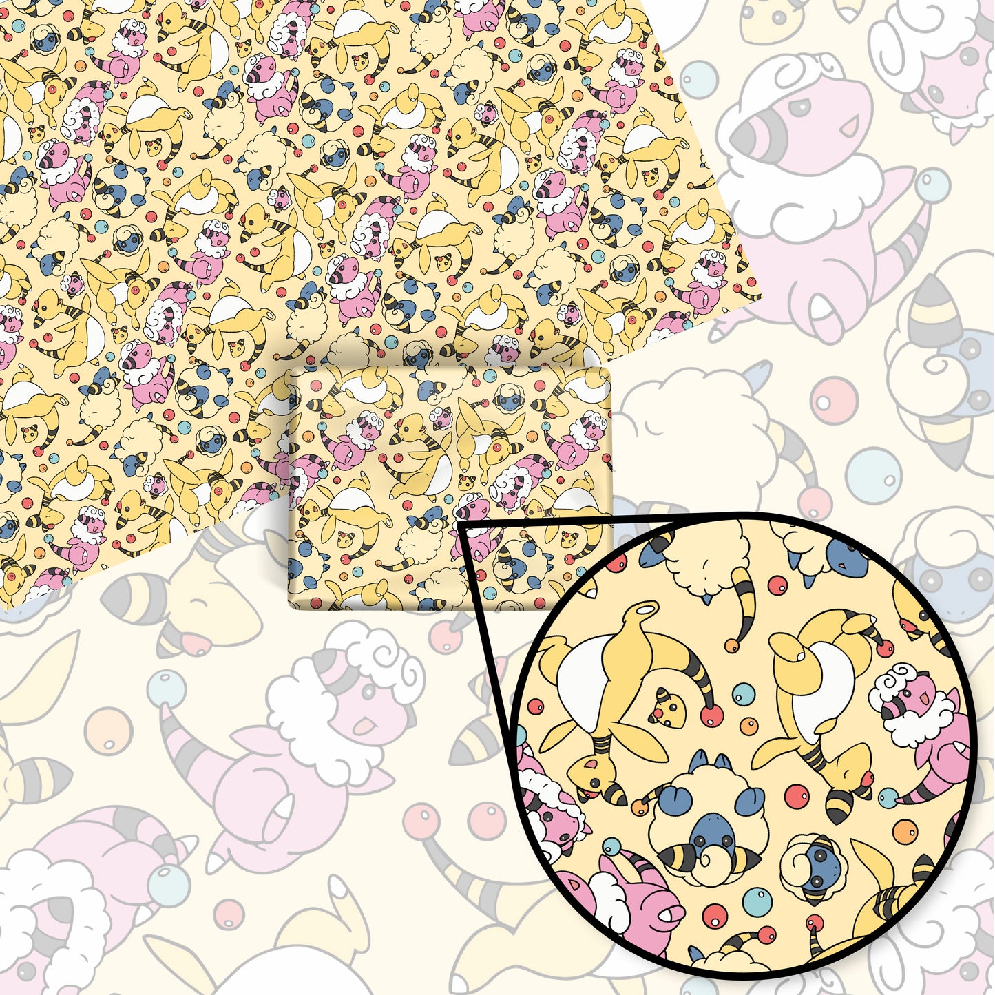 Ampharos Wrapping Paper Sheets