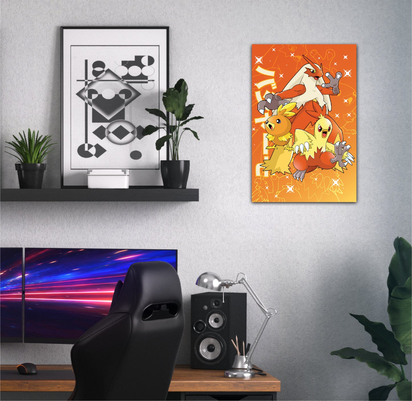 Torchic Evolution Poster