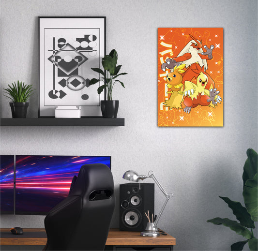 Torchic Evolution Poster