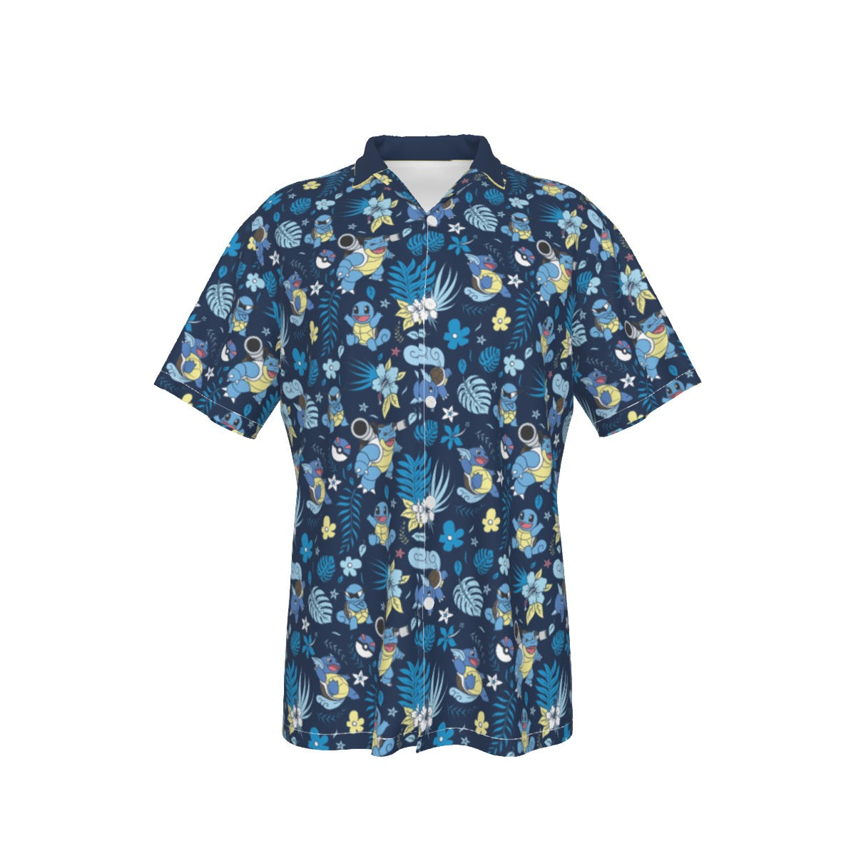 Blastoise Button Shirt