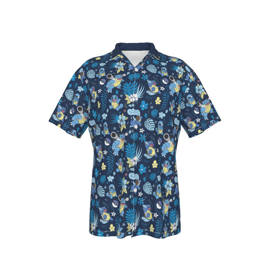 Blastoise Button Shirt