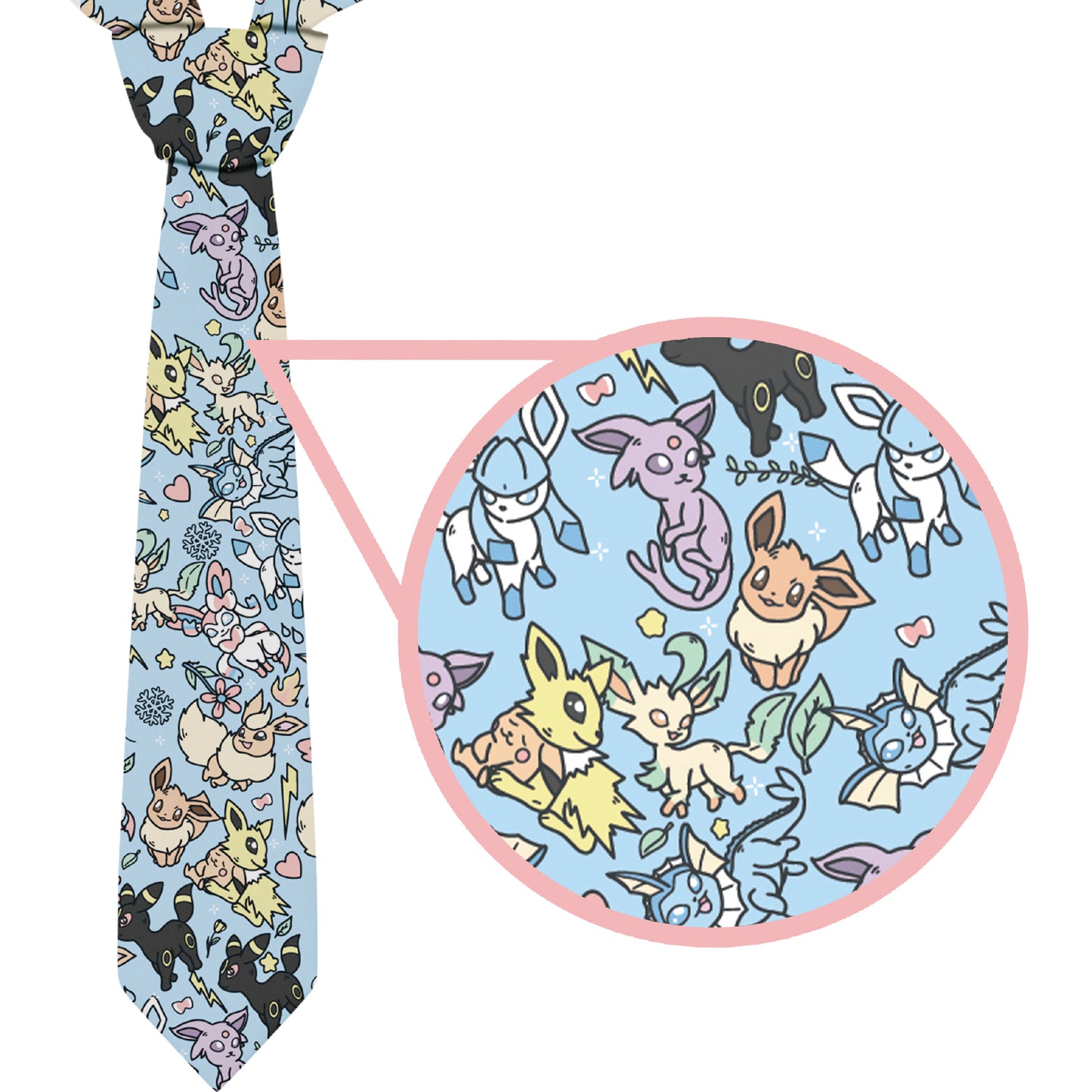 Eeveelutions (Blue) Necktie