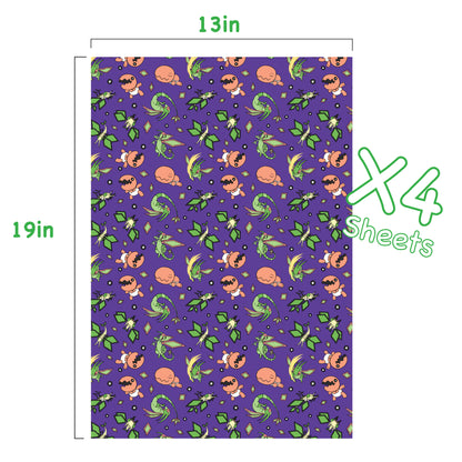 Flygon Wrapping Paper Sheets