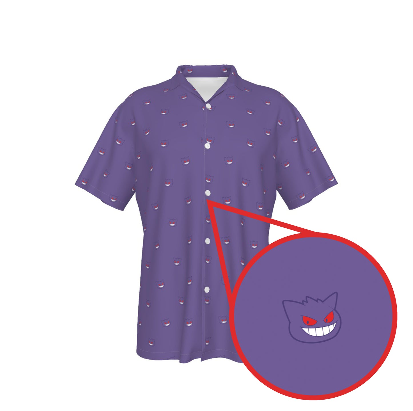 Gengar Button Shirt