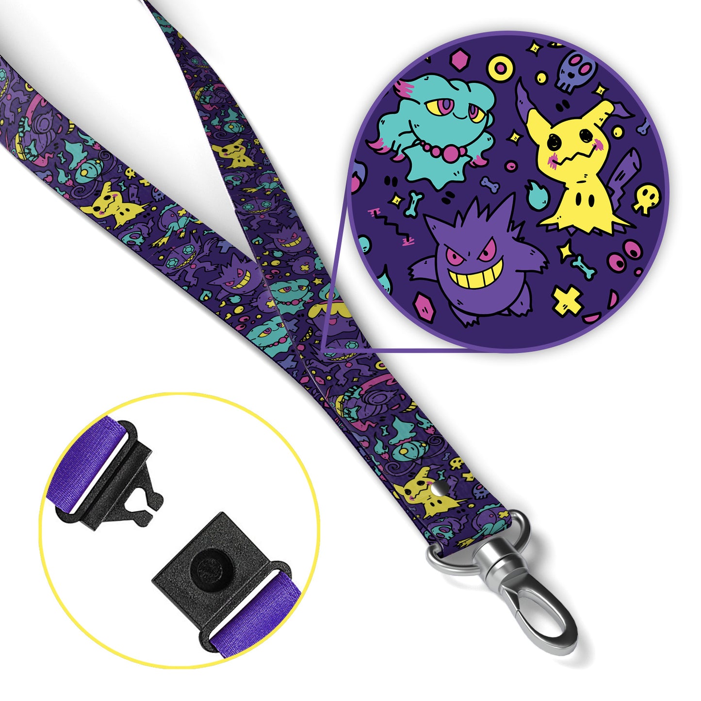 Ghost Breakaway Lanyard