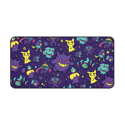 Gengar Ghost Pattern Playmat