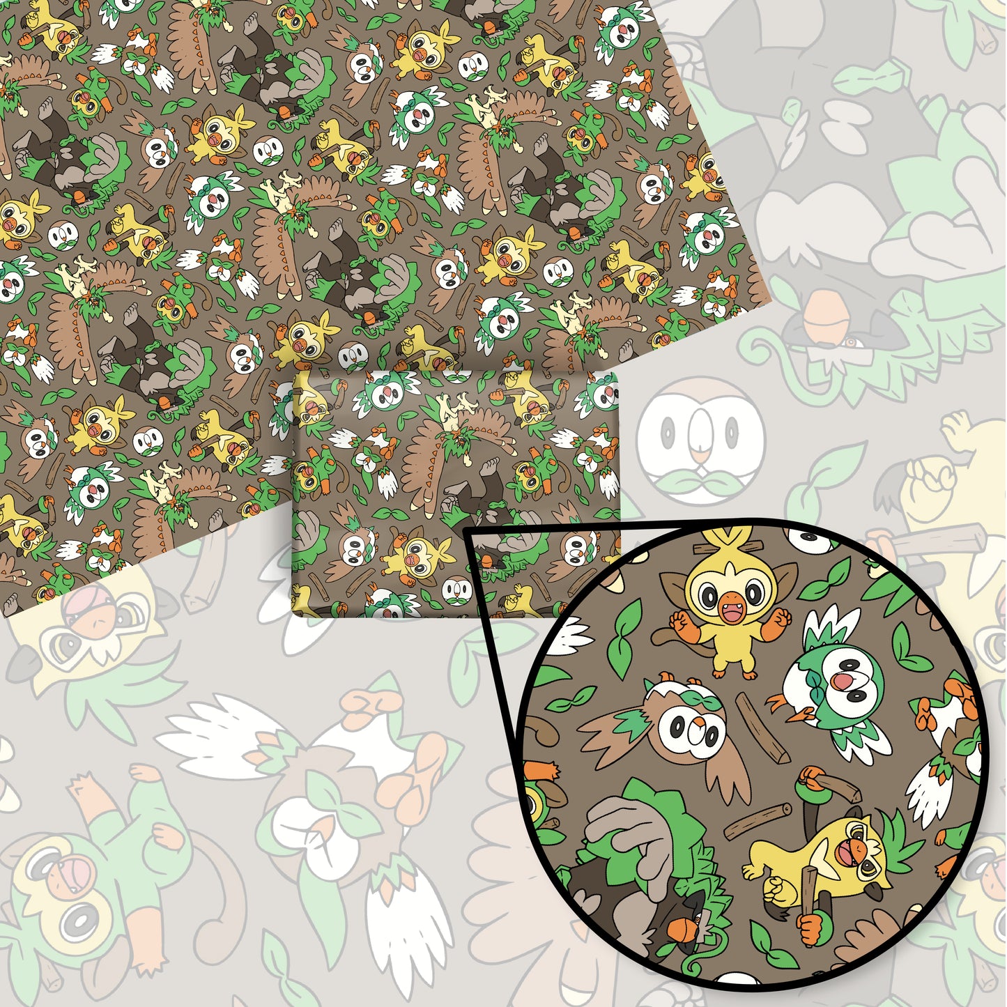 Grookey Wrapping Paper Sheets