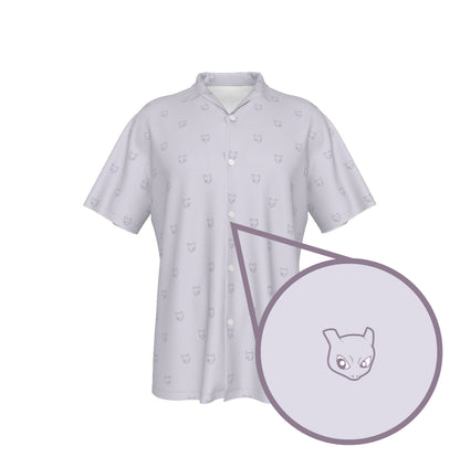 Mewtwo Button Shirt