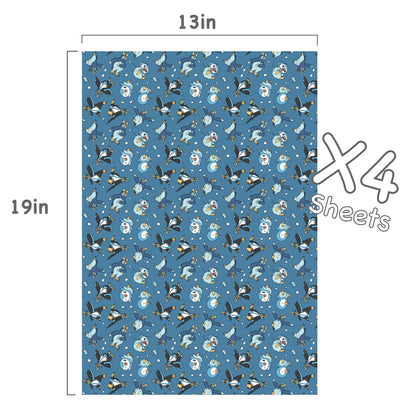 Piplup Wrapping Paper Sheets