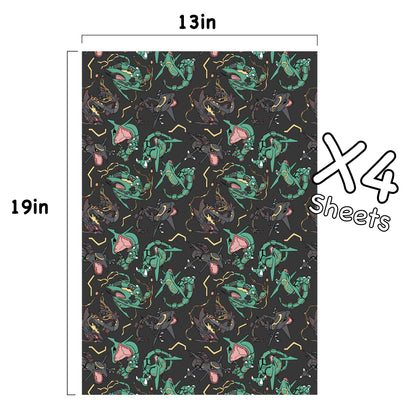 Rayquaza (Shiny) Wrapping Paper Sheets