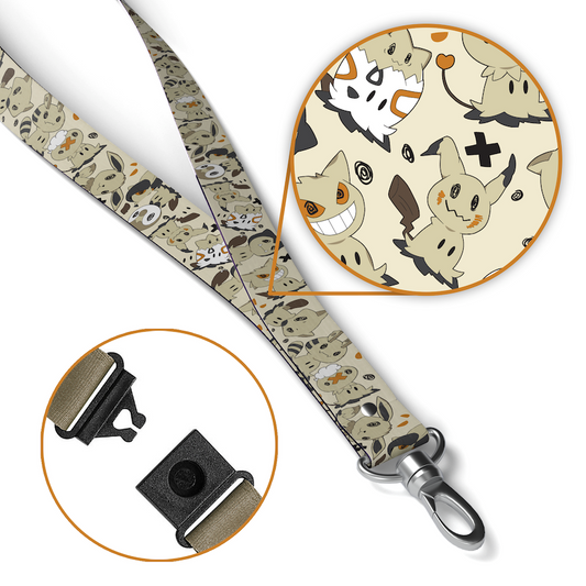 Mimikyu Breakaway Lanyard