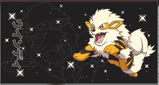 Arcanine Playmat