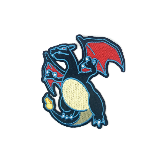 Charizard Black Character Patch