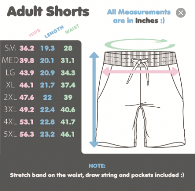 Chimchar (Pink) Shorts