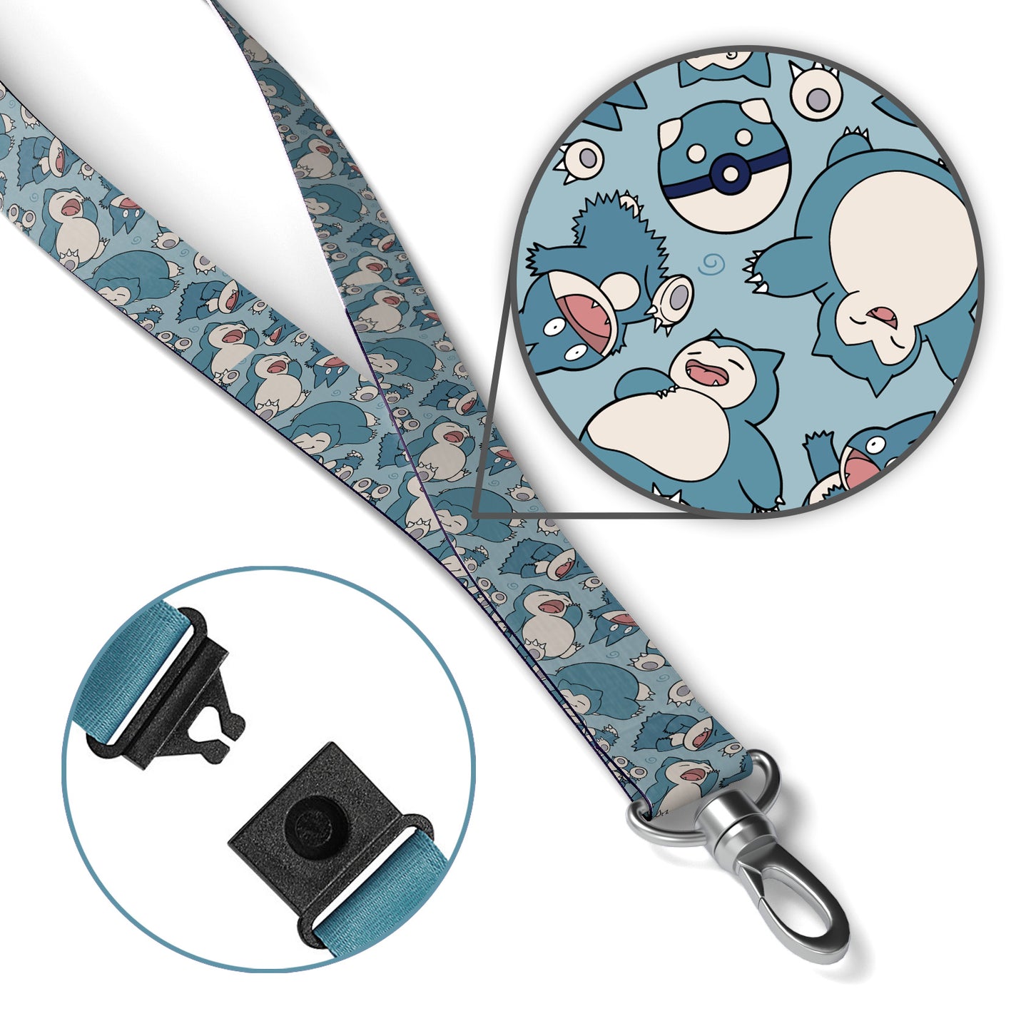 Snorlax Breakaway Lanyard