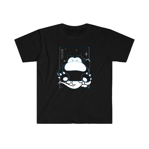 Snorlax Black T-Shirt