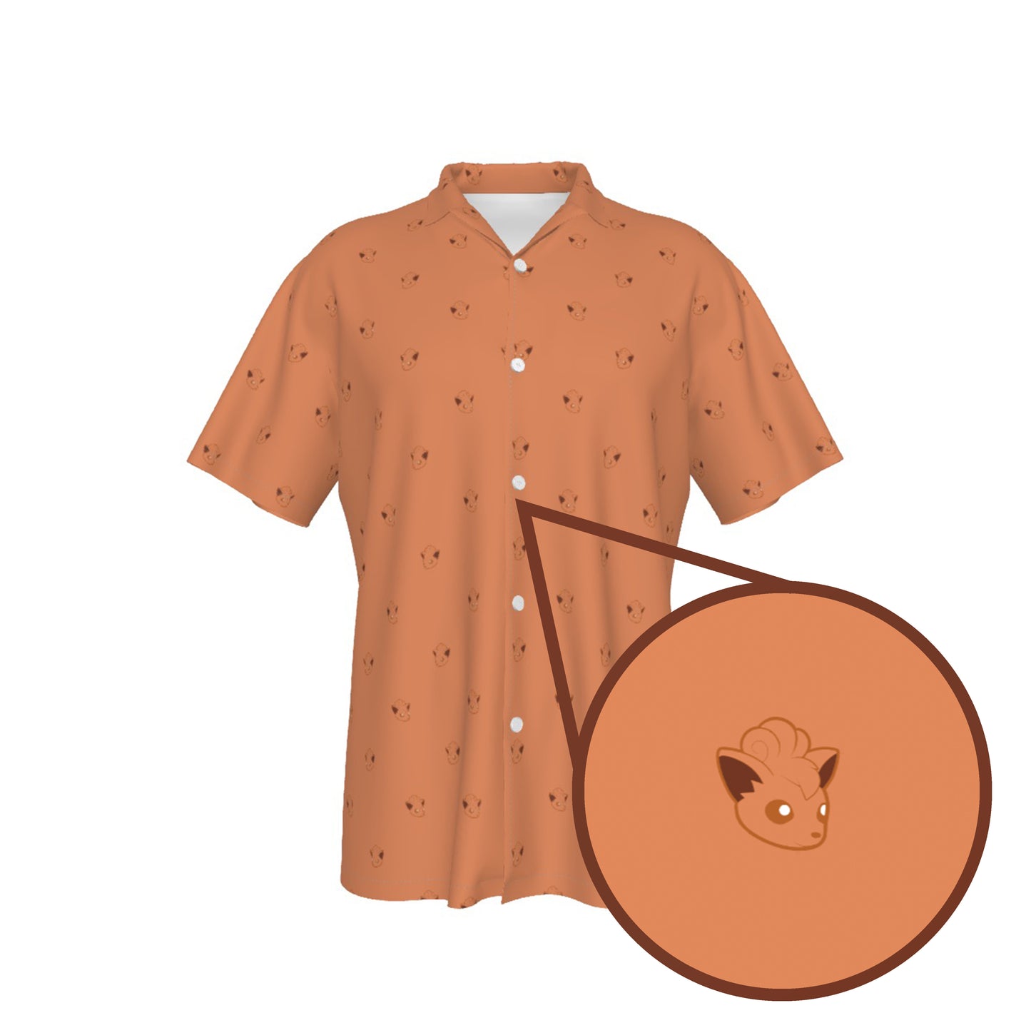 Vulpix Button Shirt