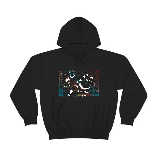 Totodile Evolution Black Hoodie