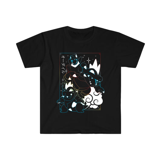 Totodile Evolution Black T-Shirt