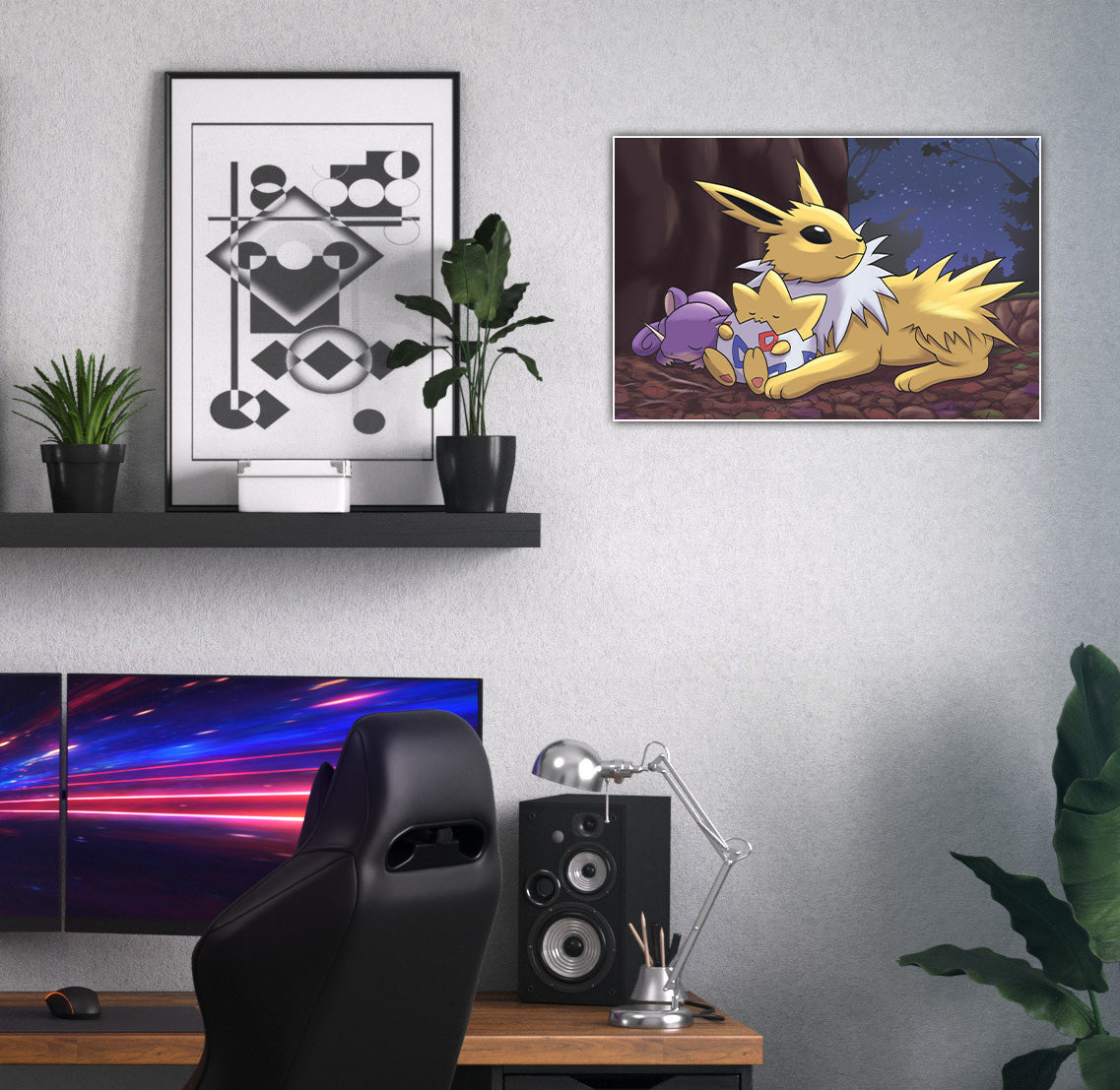 Jolteon Wall Poster