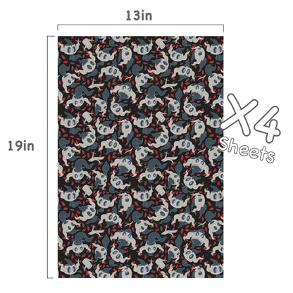 Phantump (Shiny) Wrapping Paper Sheets