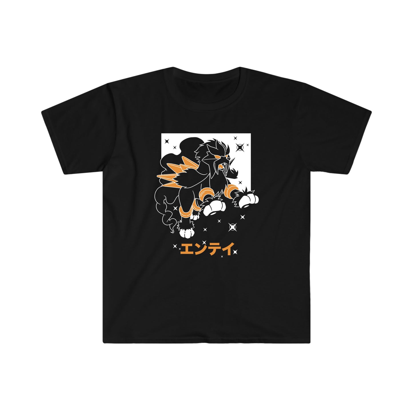 Entei Black T-Shirt