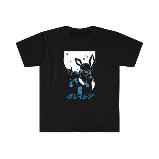 Glaceon Black T-Shirt