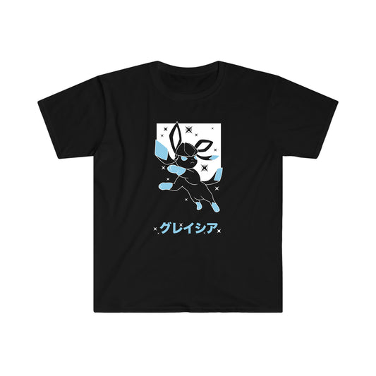 Glaceon Black T-Shirt