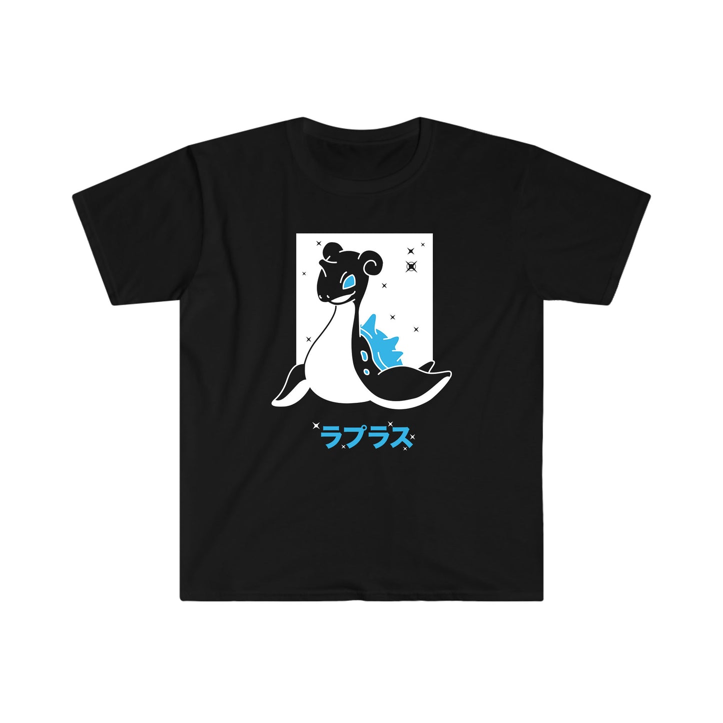 Lapras Black T-Shirt