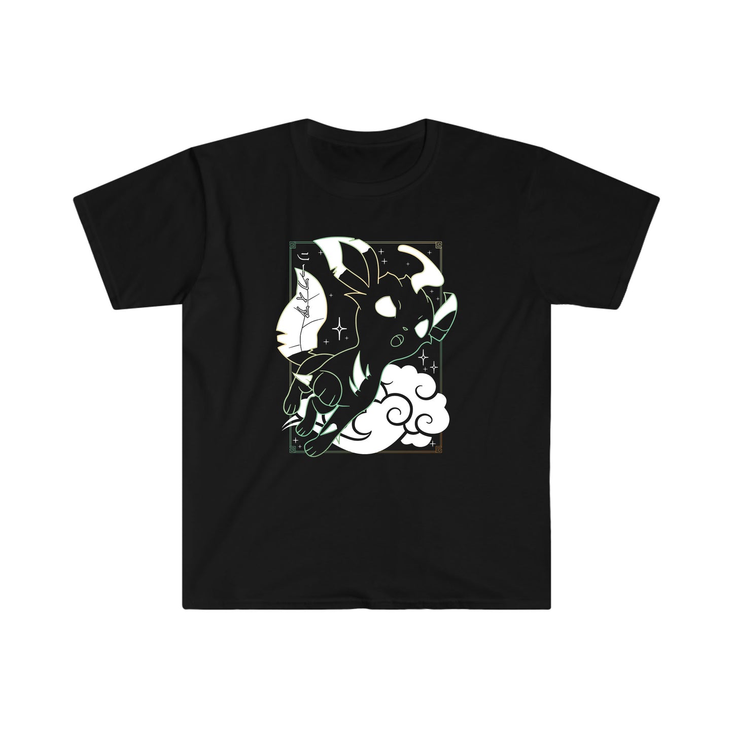 Leafeon Black T-Shirt