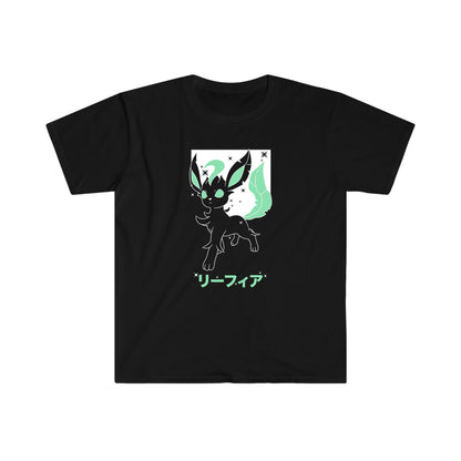 Leafeon Black T-Shirt