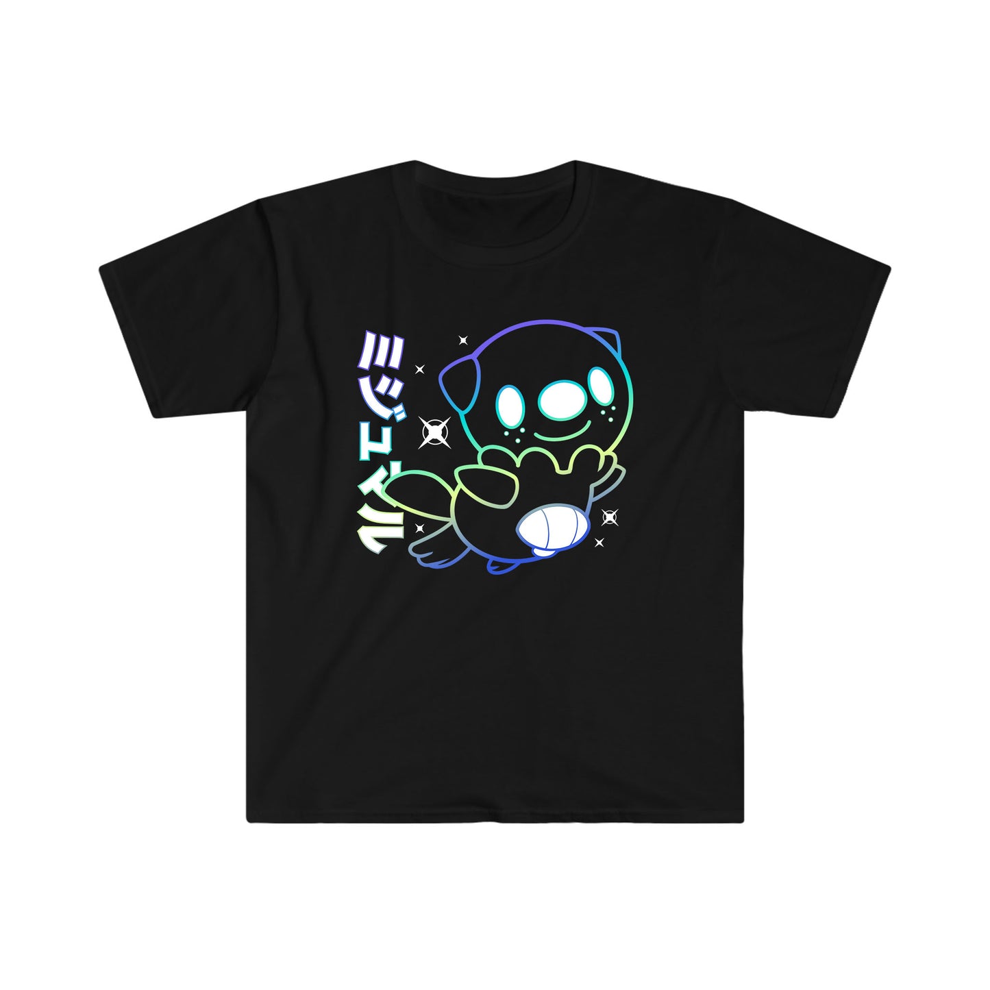 Oshawott Black T-Shirt