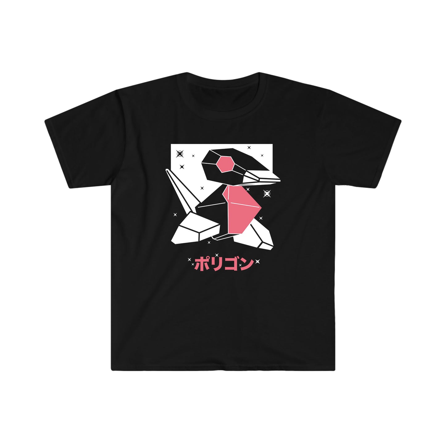 Porygon Black T-Shirt